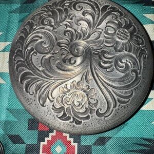 Ornate Silver Decorative Bowl